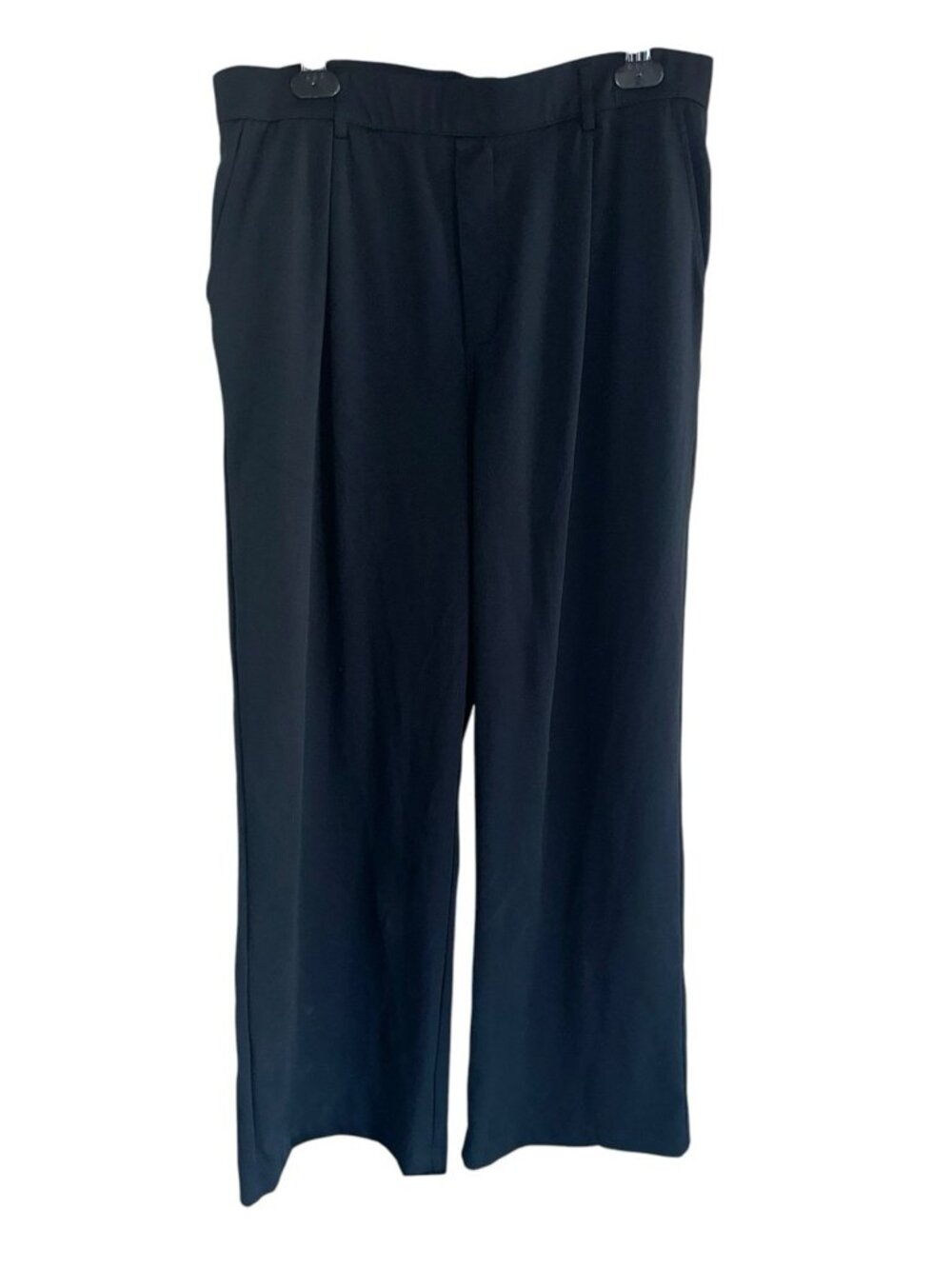 Halara Flex DayStretch High Waisted Pocket Wide Leg Pants Sz XL Tall Black